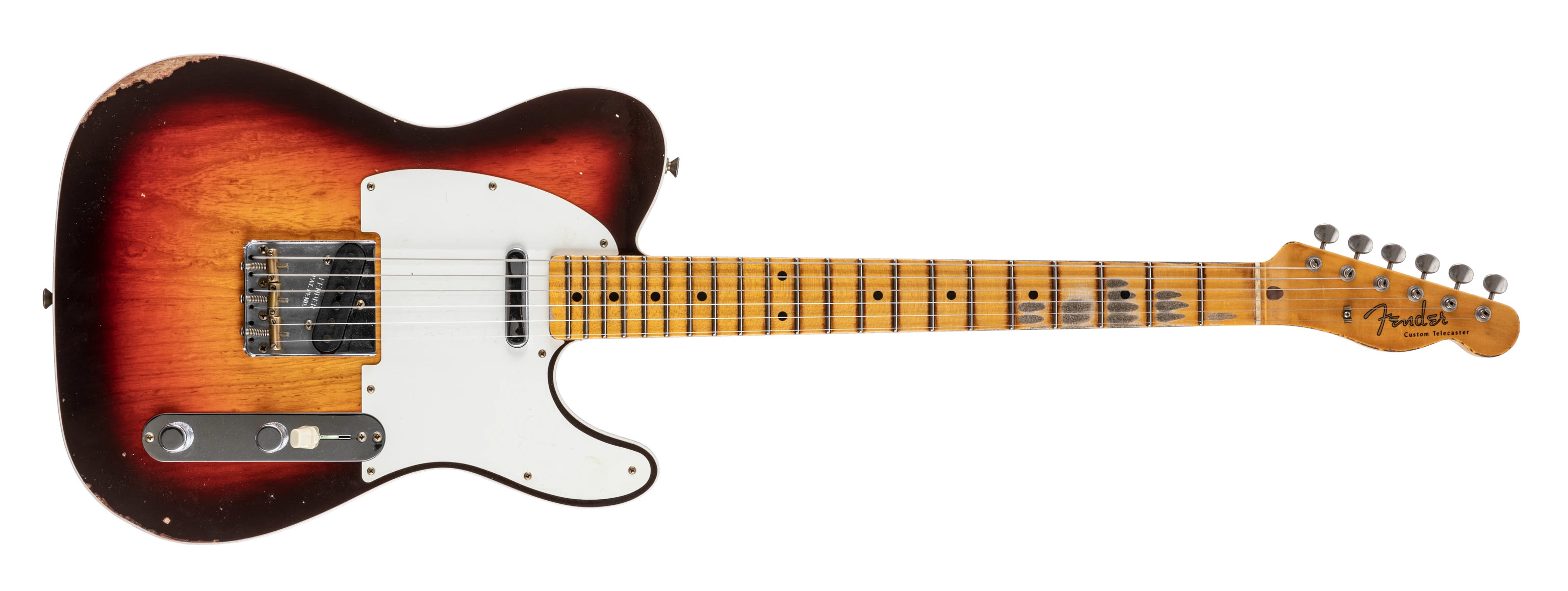Fender Tele 59 Custom Relic wide-fade chocolate 3 cs sunburst 